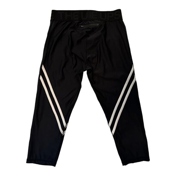 The Upside Black and White Cropped Leggings Size 10 - Picture 3 of 11